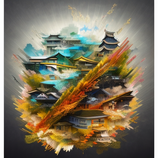 金融危機的象徵，破碎的金融體系
