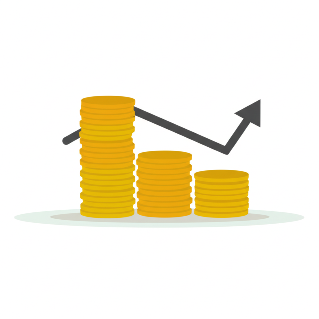 成堆閃亮的金條存放在保險庫中。