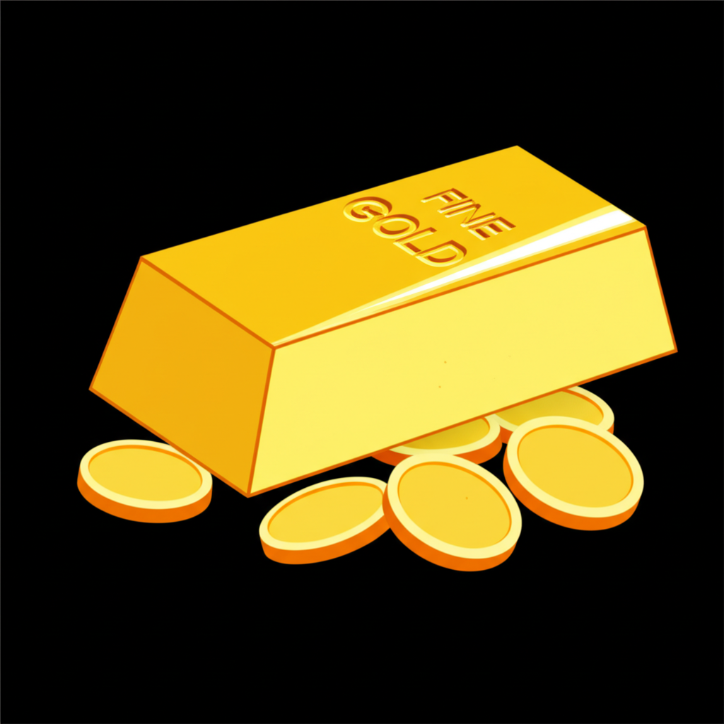 一位男子專注地看著筆記型電腦上的黃金交易圖表。